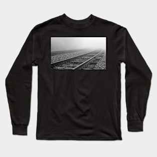 Misty Afternoon in the Colorado Rocky Mountains Long Sleeve T-Shirt